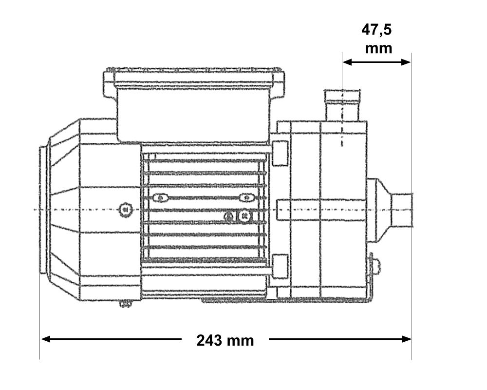 Pompe de circulaiton LX Whirlpool WE10 – Image 3