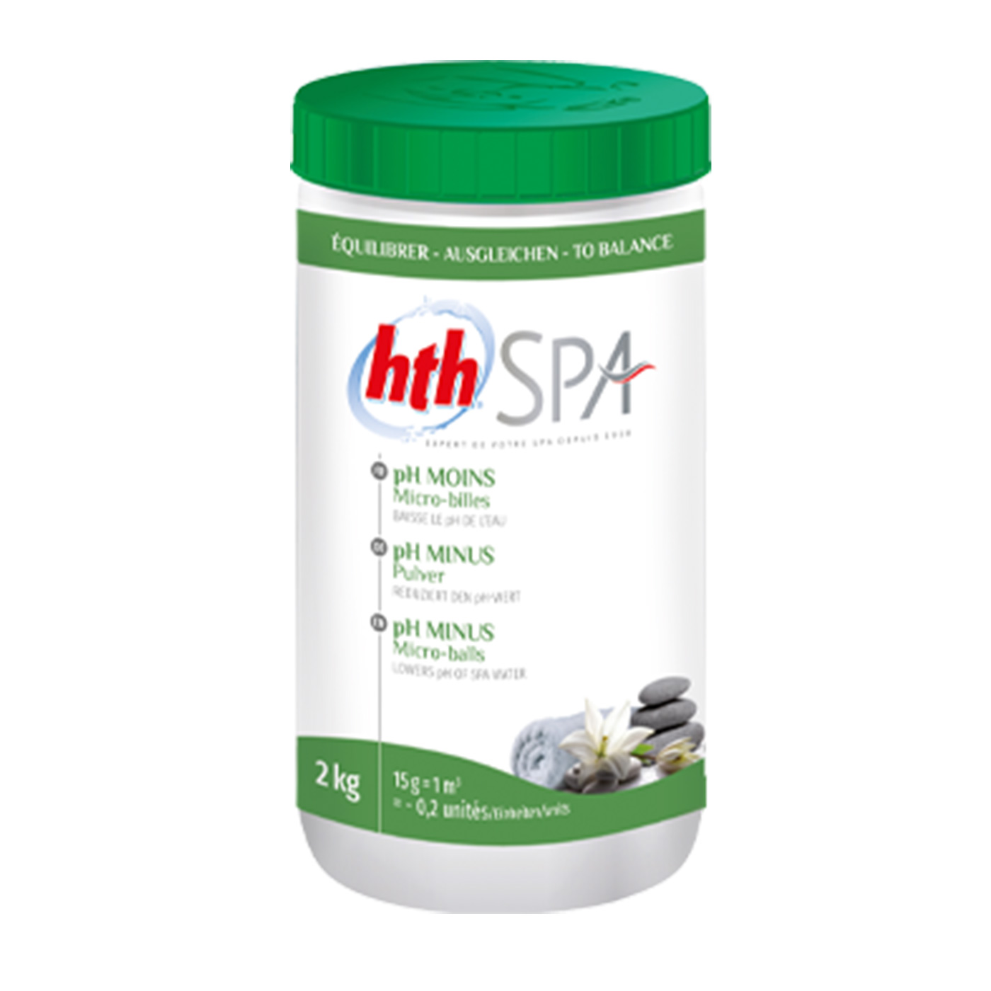PH Moins 2kg HTH